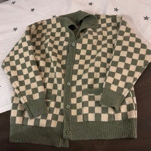 Like new green cardigan